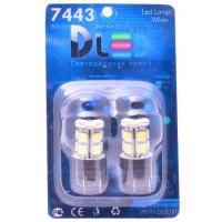 Светодиодная автолампа P27W  - 13 SMD 5050 3156 (2шт.)