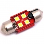 Автомобильная светодиодная лампа C5W FEST 31 мм - 4 SMD 3030 с обманкой (2шт.)