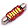 Автомобильная светодиодная лампа C5W FEST 39 мм - 6 SMD 3030 с обманкой (2шт.)